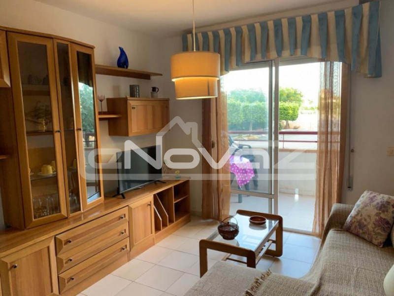Schöne 2-Zimmer-Wohnung im Erdgeschoss mit einer großen Terrasse, 350 m vom besten Strand in Mil Palmeras entfernt.. #1302