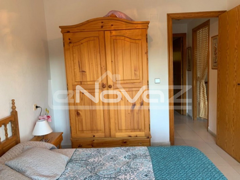 Schöne 2-Zimmer-Wohnung im Erdgeschoss mit einer großen Terrasse, 350 m vom besten Strand in Mil Palmeras entfernt.. #1302