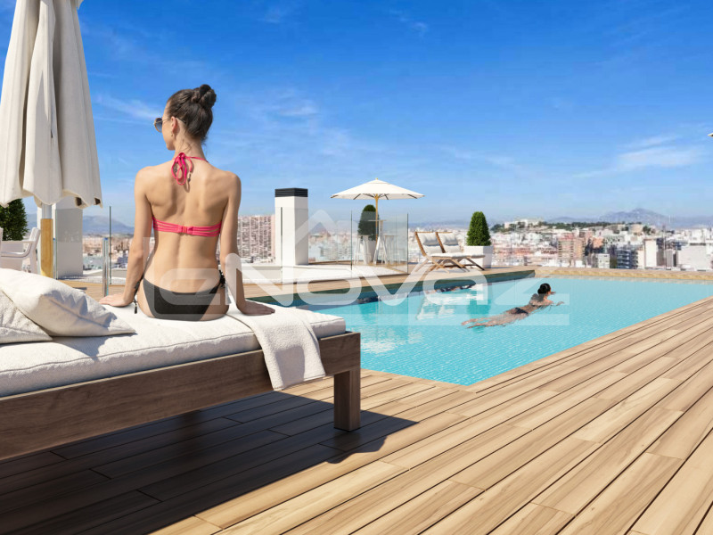 Appartements dans des immeubles neufs de 2,3 et 4 chambres à Alicante. #1618