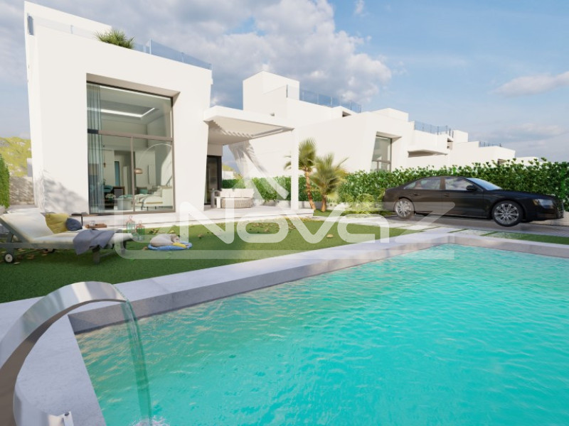 Immaculate new build villas in Finestrat. #1644