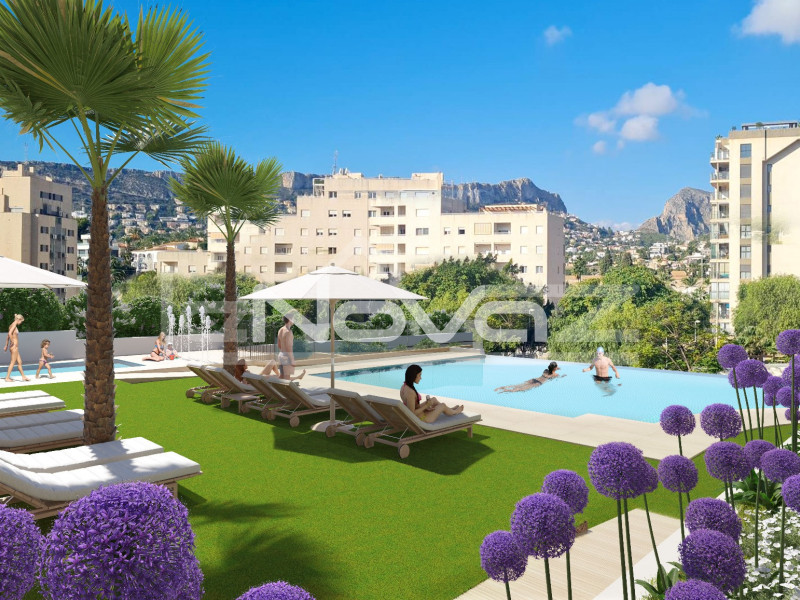 Appartements avec deux chambres à Calpe. #1851