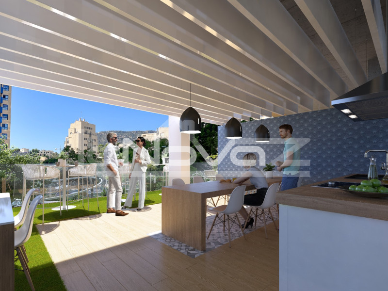 Appartements avec deux chambres à Calpe. #1851